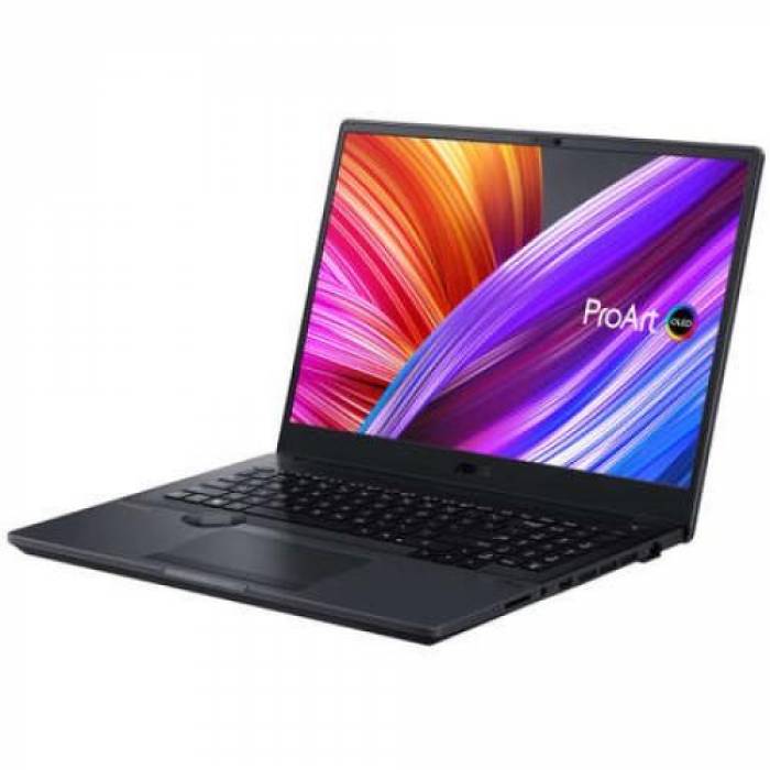 Laptop ASUS ProArt Studiobook 16 OLED H7600ZX-L2017X, Intel Core i7-12700H, 16inch, RAM 32GB, SSD 2x 1TB, Intel Iris Xe Graphics, Windows 11Pro, Mineral Black